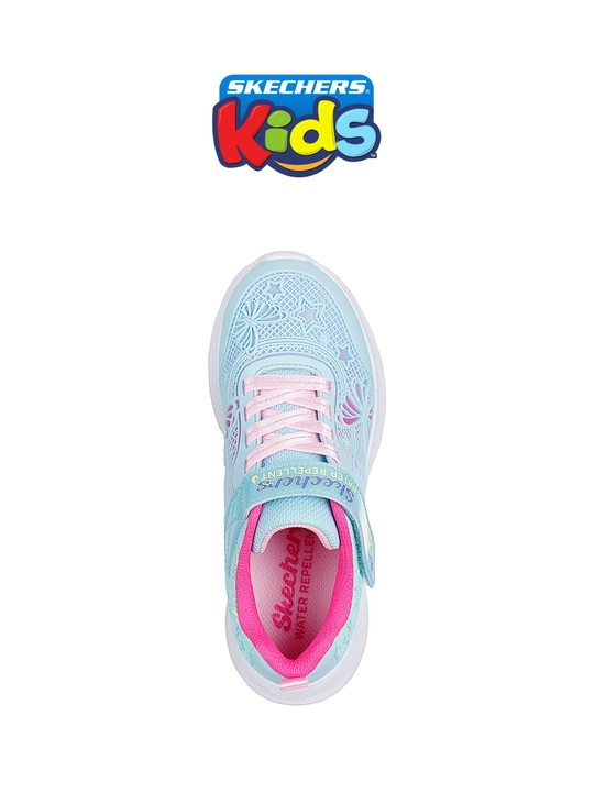 Кроссовки для девочек Skechers JUMPSTERS 2.0 на липучке, с сетчатым верхом, повседневные