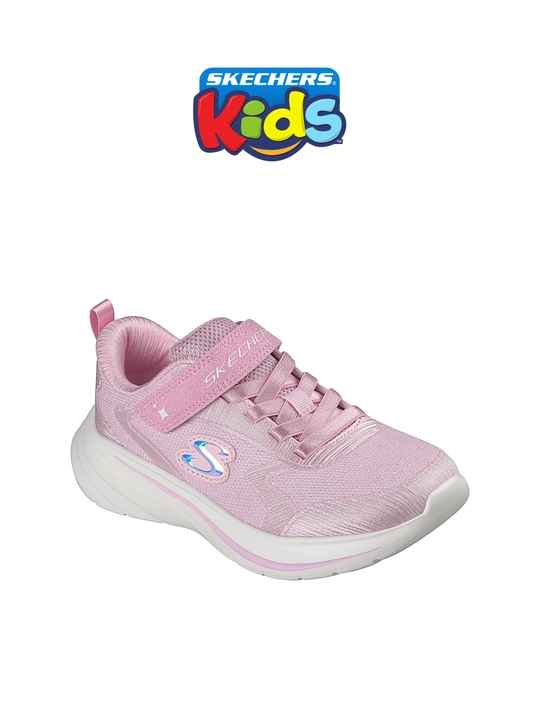 Кроссовки детские Skechers Wave 92 на эластичных шнурках, стирка в машине, с амортизацией
