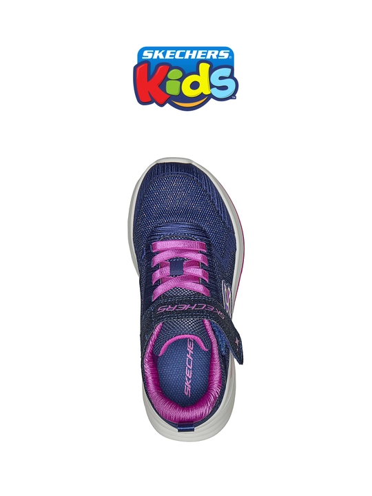 Кроссовки детские Skechers Wave 92 на эластичных шнурках, стирка в машине, с амортизацией