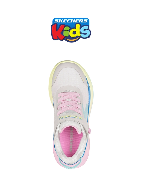 Кроссовки детские Skechers Wave 92 на эластичных шнурках, стирка в машине, с амортизацией