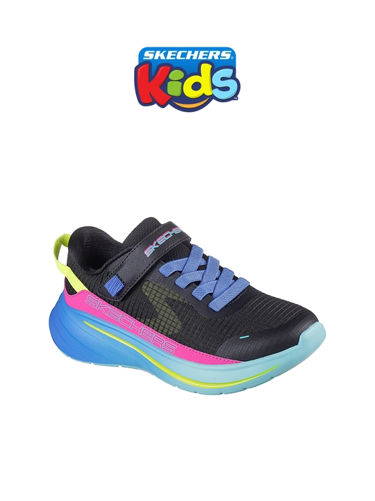 Кроссовки детские Skechers Wave 92 на эластичных шнурках, стирка в машине, с амортизацией