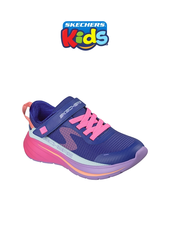 Кроссовки детские Skechers Wave 92 на эластичных шнурках, стирка в машине, с амортизацией