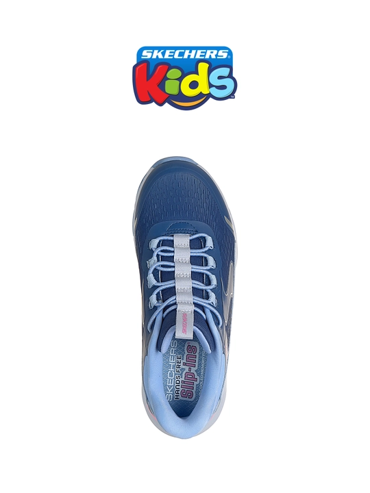 Кроссовки детские Skechers Slip-ins GLIDE-STEP + - VISTA LANE на эластичных шнурках