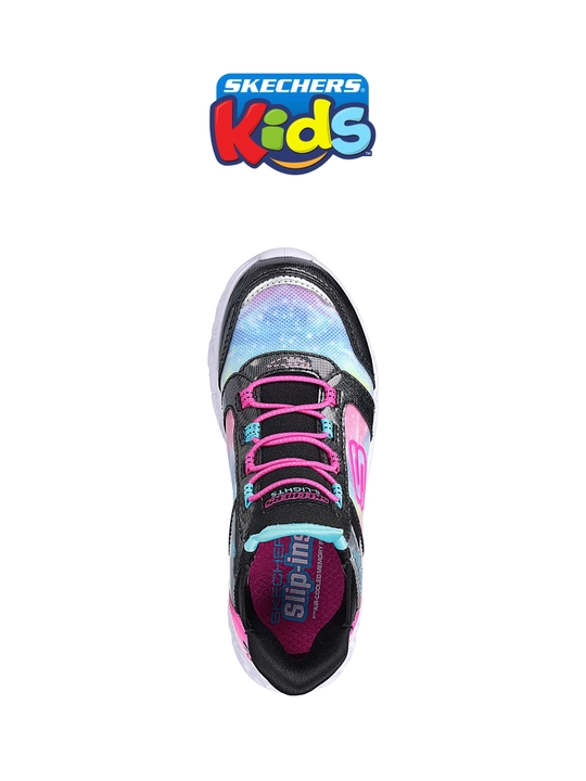 Кроссовки для девочек Skechers GALAXY LIGHTS на эластичных шнурках