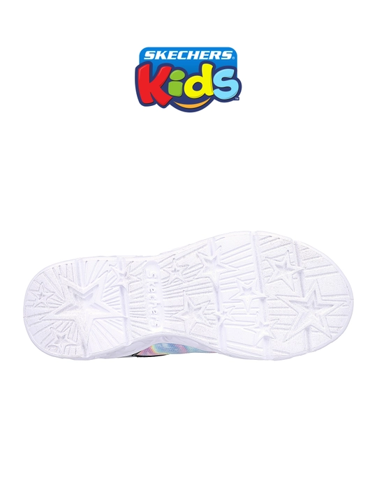 Кроссовки для девочек Skechers GALAXY LIGHTS на эластичных шнурках