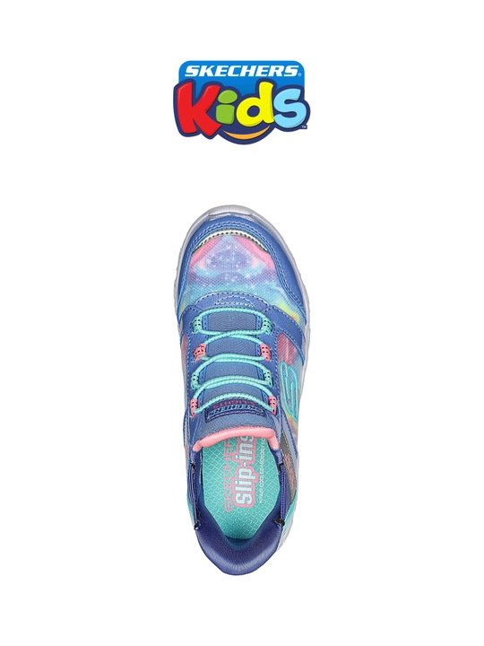 Кроссовки для девочек Skechers GALAXY LIGHTS на эластичных шнурках