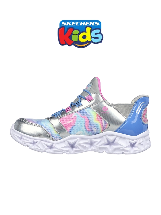 Кроссовки для девочек Skechers GALAXY LIGHTS на эластичных шнурках