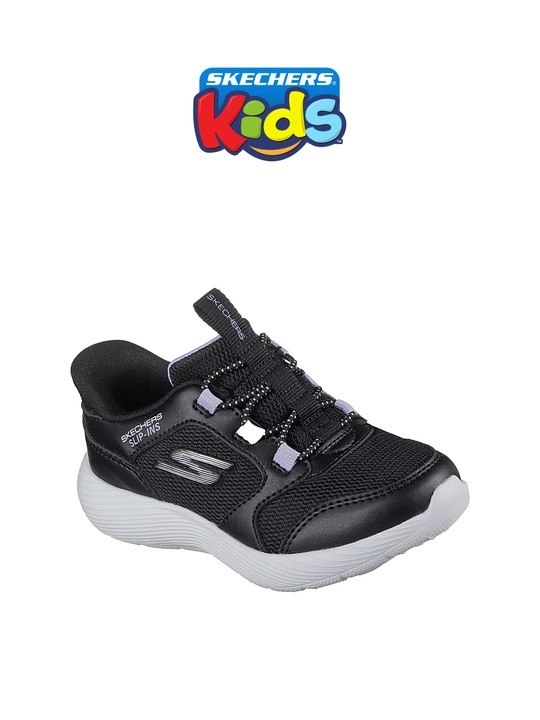 Bolalar krossovkasi Skechers DYNA-LITE, elastik bog'ichli, to'rli ustki qismli, kundalik