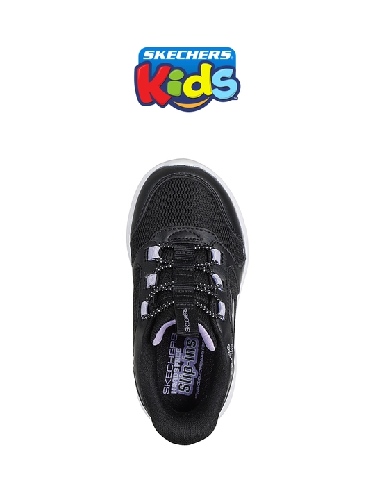 Bolalar krossovkasi Skechers DYNA-LITE, elastik bog'ichli, to'rli ustki qismli, kundalik