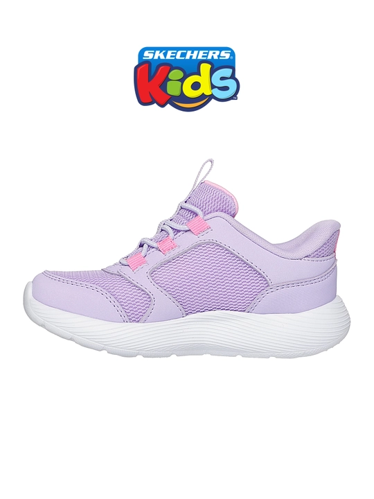 Bolalar krossovkasi Skechers DYNA-LITE, elastik bog'ichli, to'rli ustki qismli, kundalik