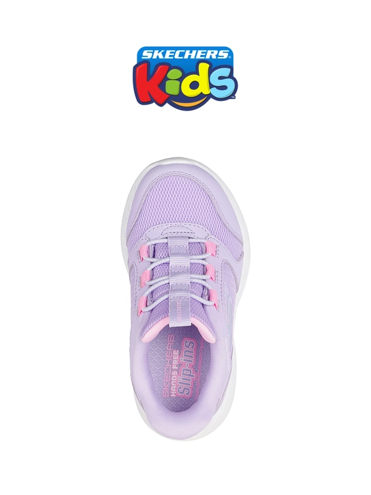 Bolalar krossovkasi Skechers DYNA-LITE, elastik bog'ichli, to'rli ustki qismli, kundalik