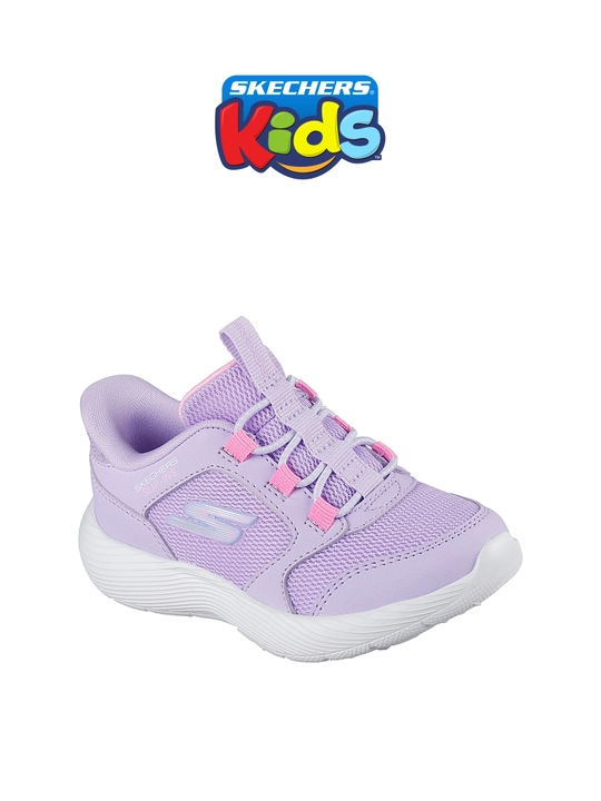 Bolalar krossovkasi Skechers DYNA-LITE, elastik bog'ichli, to'rli ustki qismli, kundalik