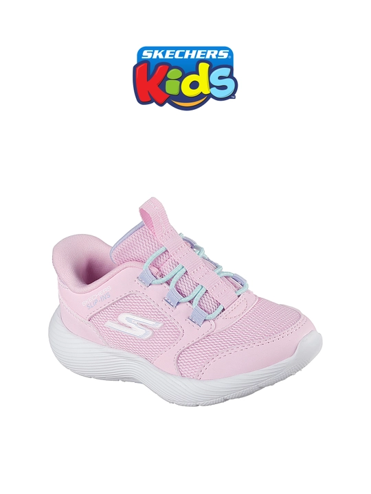 Кроссовки детские Skechers DYNA-LITE на эластичных шнурках, с сетчатым верхом