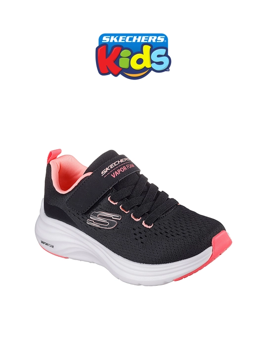 Кроссовки детские Skechers VAPOR FOAM на липучке, с сетчатым верхом, повседневные