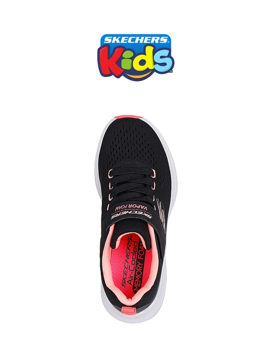 Кроссовки детские Skechers VAPOR FOAM на липучке, с сетчатым верхом, повседневные