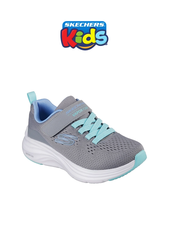 Кроссовки детские Skechers VAPOR FOAM на липучке, с сетчатым верхом, повседневные