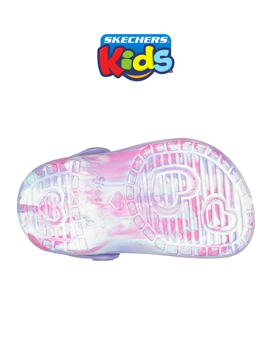 Сабо для девочек Skechers Foamies Sweetheart - Super Snuggly без шнурков, из синтетики