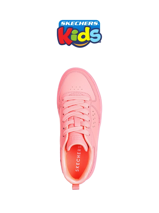 Кроссовки для девочек Skechers COURT HIGH на шнуровке