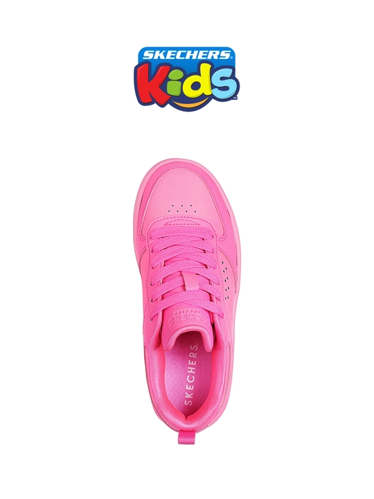Кроссовки для девочек Skechers COURT HIGH на шнуровке