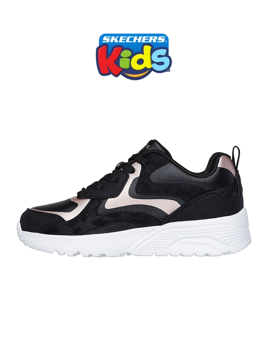 Кроссовки для девочек Skechers Street Uno Lite на шнуровке, повседневные