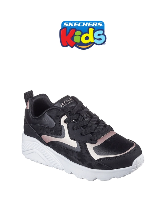 Кроссовки для девочек Skechers Street Uno Lite на шнуровке, повседневные