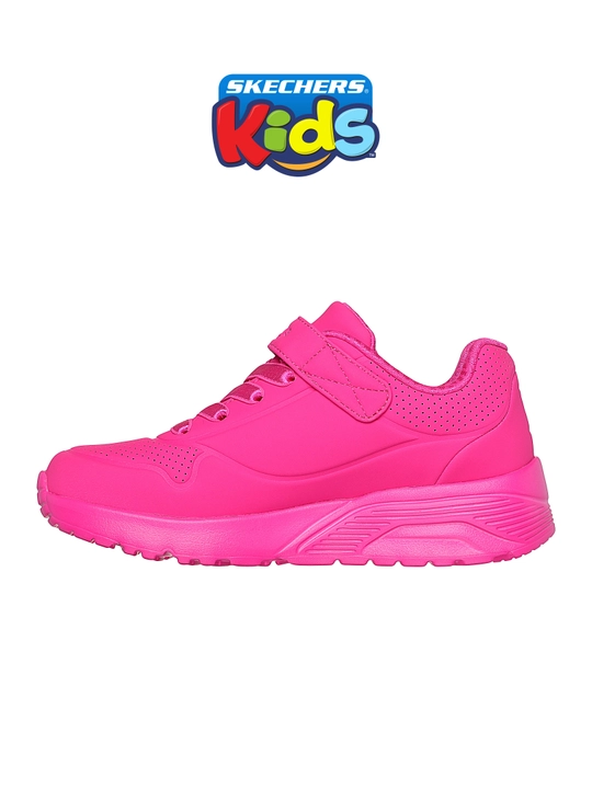 Кроссовки для девочек Skechers Street Uno Lite на эластичных шнурках, стирка в машине