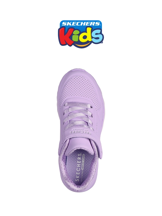 Кроссовки для девочек Skechers Street Uno Lite на эластичных шнурках, стирка в машине