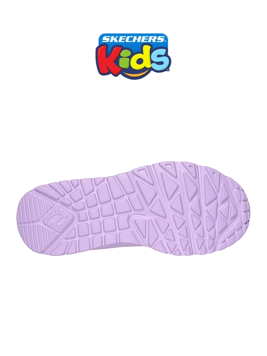 Кроссовки для девочек Skechers Street Uno Lite на эластичных шнурках, стирка в машине