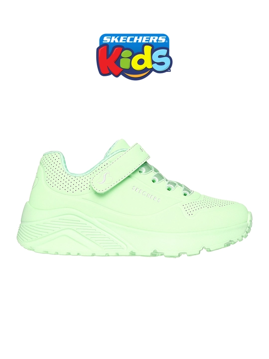Кроссовки для девочек Skechers Street Uno Lite на эластичных шнурках, стирка в машине - 