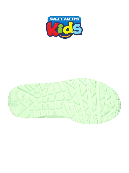 Кроссовки для девочек Skechers Street Uno Lite на эластичных шнурках, стирка в машине