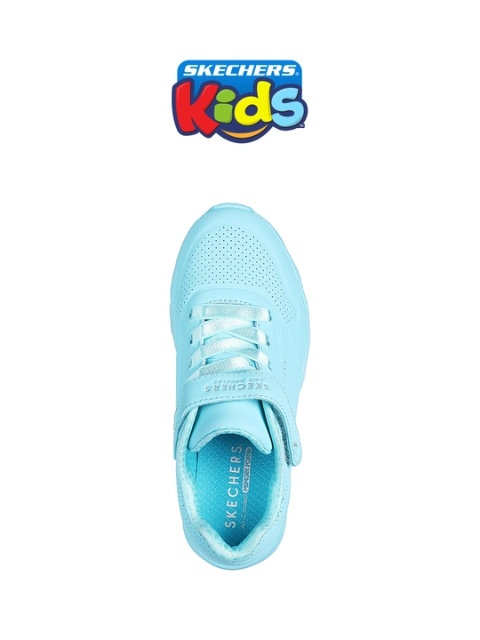 Кроссовки для девочек Skechers Street Uno Lite на эластичных шнурках, стирка в машине