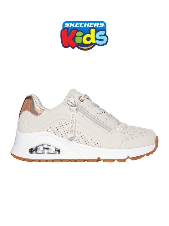 Кроссовки для мальчиков Skechers UNO GEN1 на молнии, с Air-Cooled Memory Foam, из экокожи - 