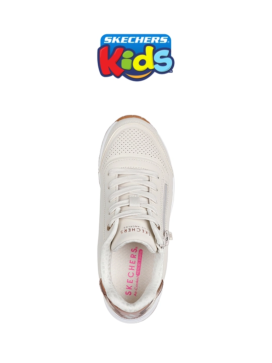 Кроссовки для мальчиков Skechers UNO GEN1 на молнии, с Air-Cooled Memory Foam, из экокожи