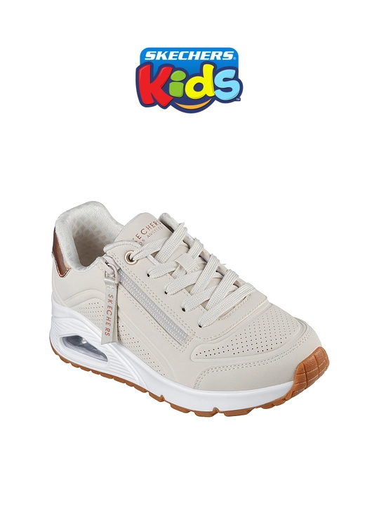 Кроссовки для мальчиков Skechers UNO GEN1 на молнии, с Air-Cooled Memory Foam, из экокожи