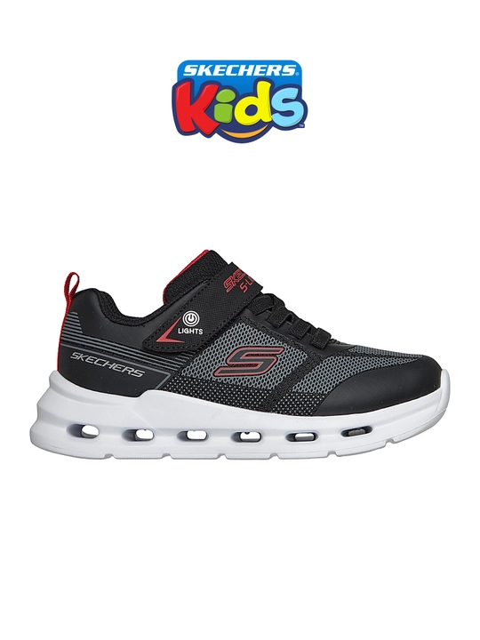 O'g'il bolalar uchun krossovka Skechers GLIDE-STEP LIGHTS, elastik bog'ichli, matoli - 