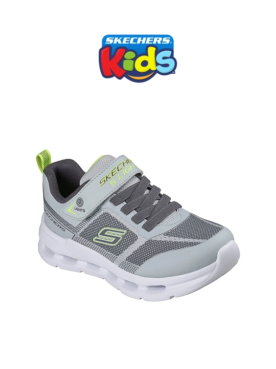 Кроссовки для мальчиков Skechers GLIDE-STEP LIGHTS, на эластичных шнурках, с амортизацией