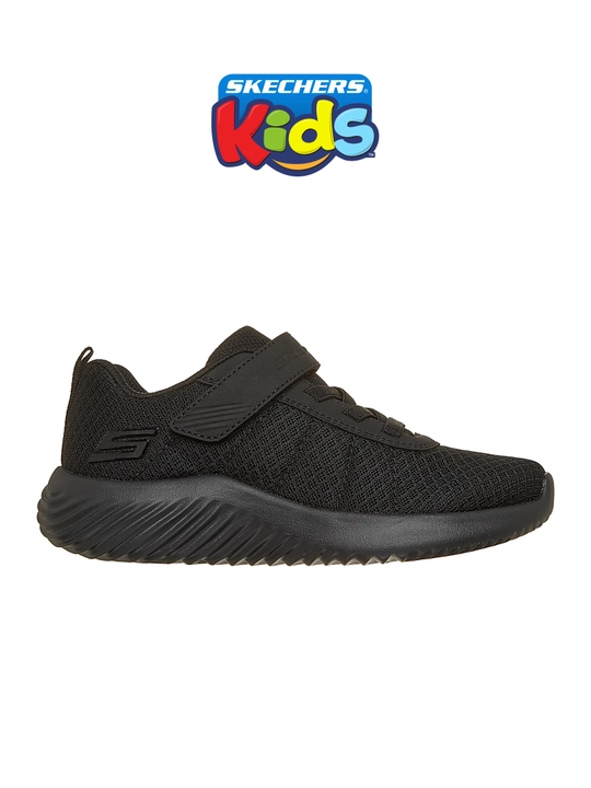 Кроссовки детские Skechers Bounder на липучке, с сетчатым верхом, повседневные - 