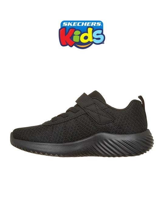 Кроссовки детские Skechers Bounder на липучке, с сетчатым верхом, повседневные