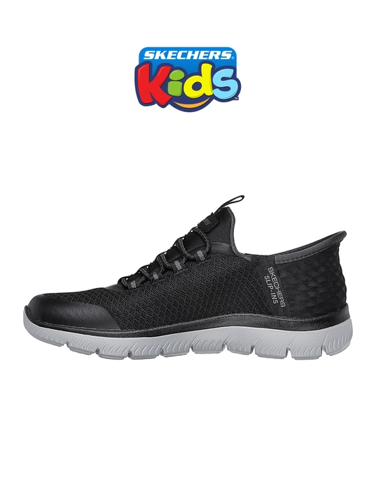 Bolalar krossovkasi Skechers Slip-ins Summits - High Range, elastik bog'ichli, matoli