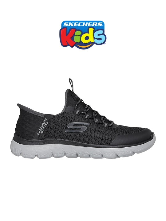 Bolalar krossovkasi Skechers Slip-ins Summits - High Range, elastik bog'ichli, matoli - 