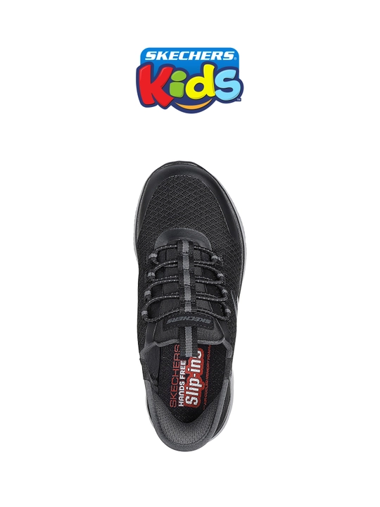 Bolalar krossovkasi Skechers Slip-ins Summits - High Range, elastik bog'ichli, matoli