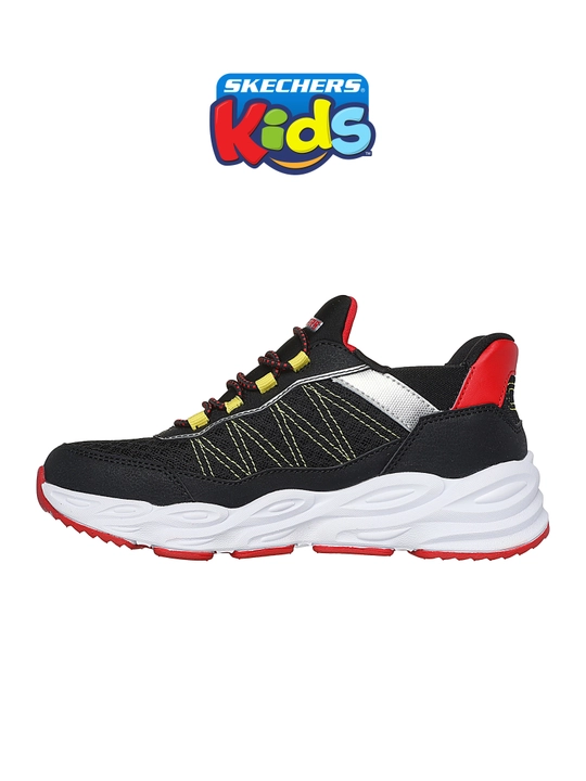 Bolalar krossovkasi Skechers TURBO TREAD, elastik bog'ichli, to'rli ustki qismli, kundalik