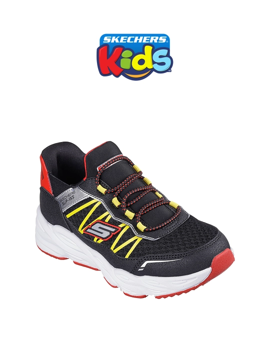Bolalar krossovkasi Skechers TURBO TREAD, elastik bog'ichli, to'rli ustki qismli, kundalik