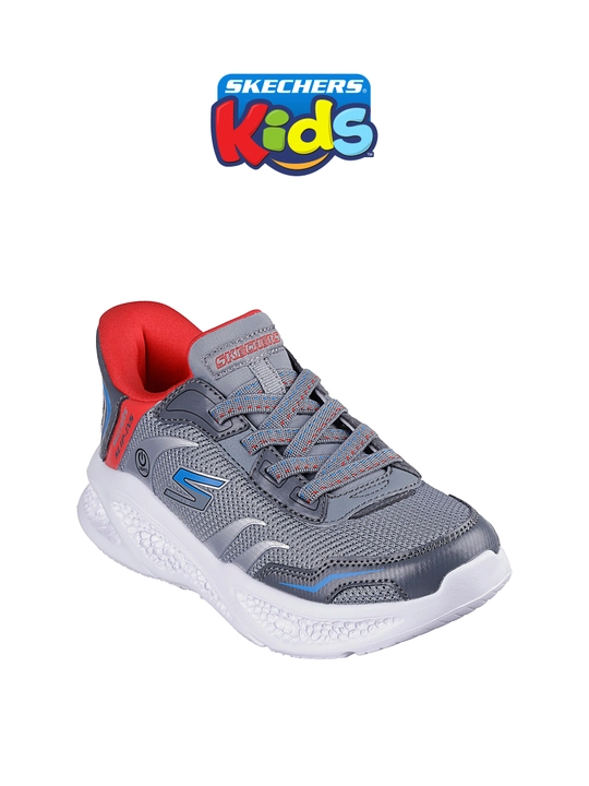 Кроссовки детские Skechers Slip-ins Meteor-Lights - Brisk-Beams на эластичных шнурках