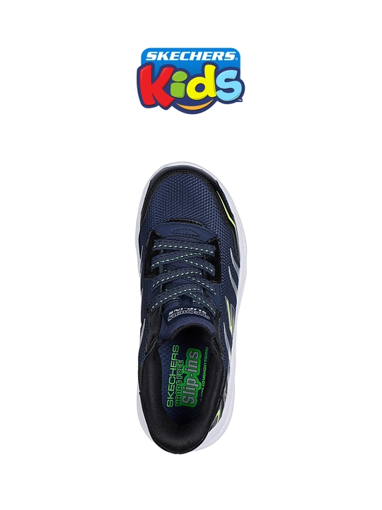 Bolalar krossovkasi Skechers Slip-ins Meteor-Lights - Brisk-Beams, elastik bog'ichli