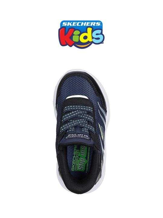 Bolalar krossovkasi Skechers Slip-ins Meteor-Lights - Brisk-Beams, elastik bog'ichli