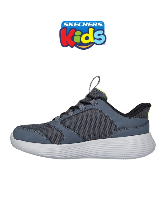 Кроссовки детские Skechers Slip-ins GO RUN 400 V2 на эластичных шнурках, стирка в машине