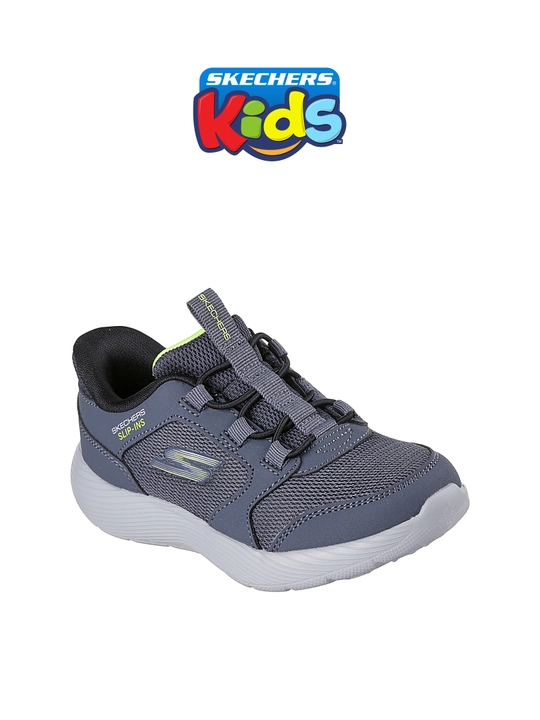 Кроссовки детские Skechers DYNA-LITE-TURBO-BRISK BUDDIES на эластичных шнурках