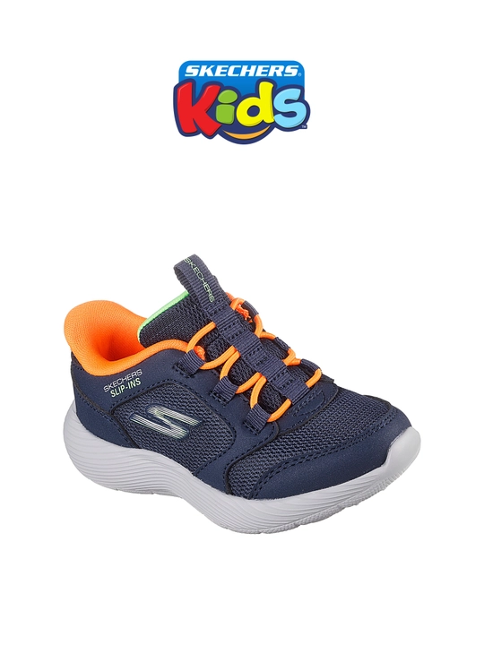 Кроссовки детские Skechers DYNA-LITE-TURBO-BRISK BUDDIES на эластичных шнурках