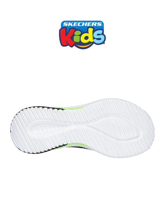 Слипоны детские Skechers ULTRA FLEX 3.0 без шнурков, с вязаным верхом, повседневные